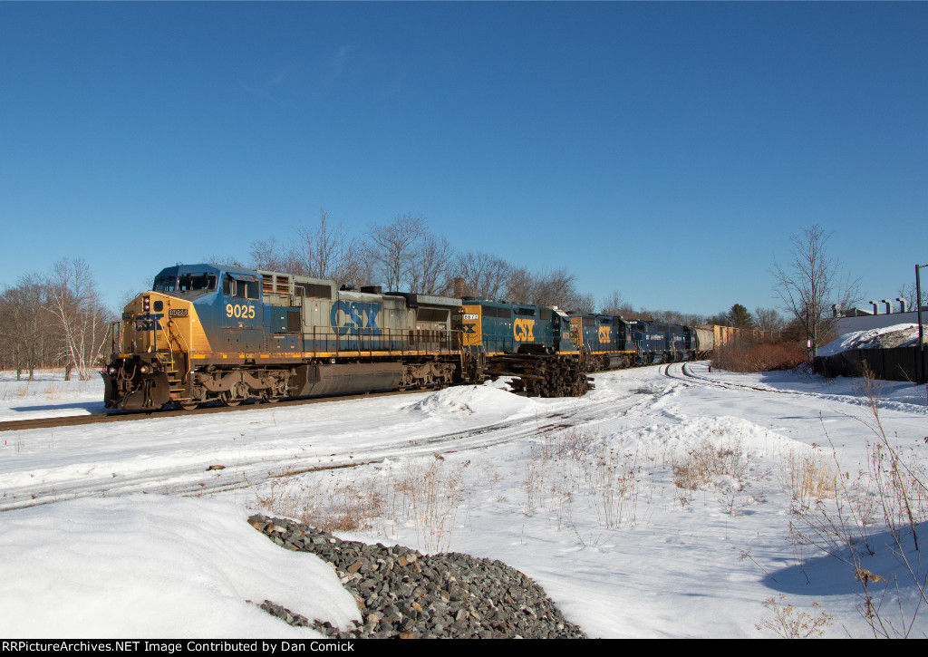 Eastbound through Deering